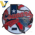 Photo Etched Glitter Baseball Badge Pins